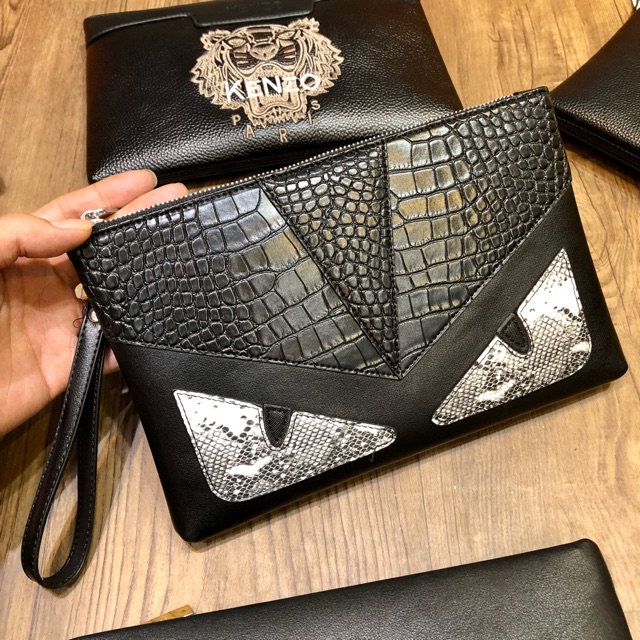 Ví cầm tay Nam Nữ da có sẵn.!! Cluth da