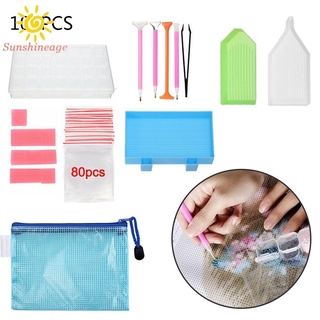 Diamond Painting Tool set Kit Art Set Multifunction Crafts supplies 5D Diamond Painting Tools Box Cross Stitch
