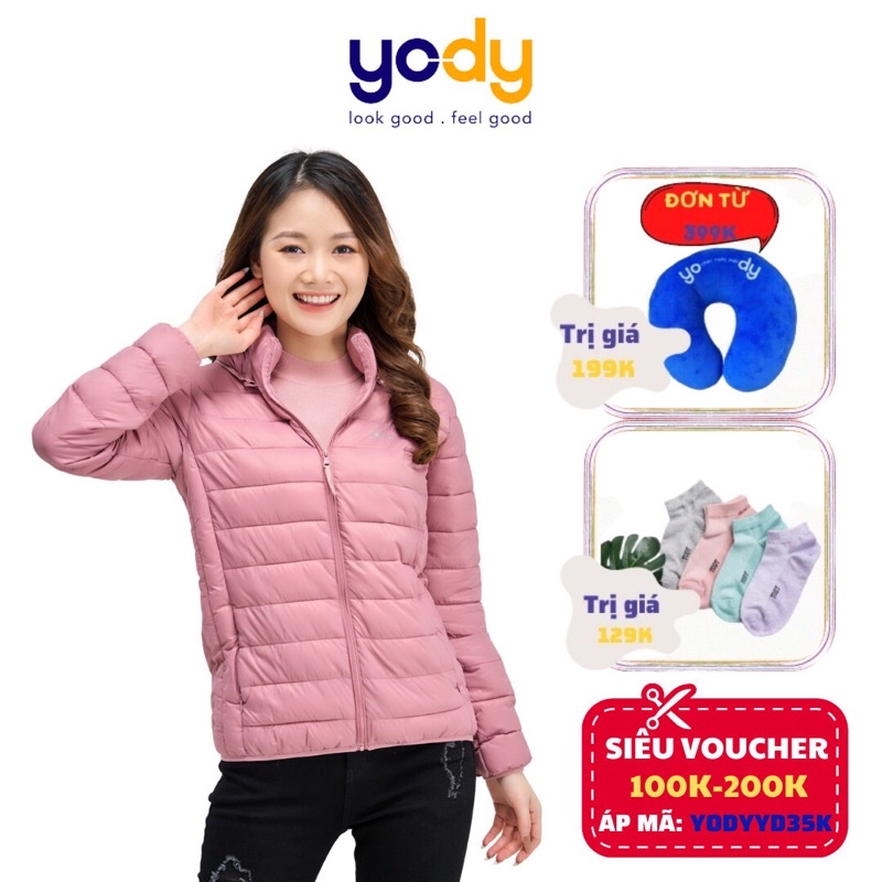 Áo Phao Nữ YODY Cực Ấm Siêu Nhẹ Thương Hiệu Chính Hãng PHN3000