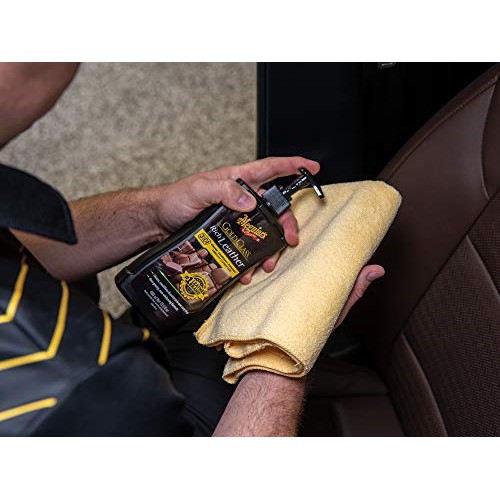 Meguiar's Gel dưỡng & bảo vệ chuyên sâu nội thất da ô tô dòng Gold Class - Gold Class Rich Leather 3in1, G17914, 400ml