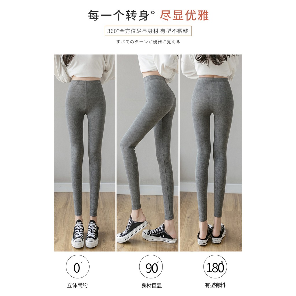 Quần Legging Mỏng Màu Đen Cỡ Lớn Thời Trang Mùa Hè Cho Nữ