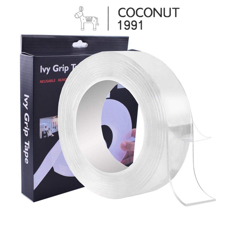 BĂNG DÍNH HAI MẶT ĐA NĂNG TRONG SUỐT