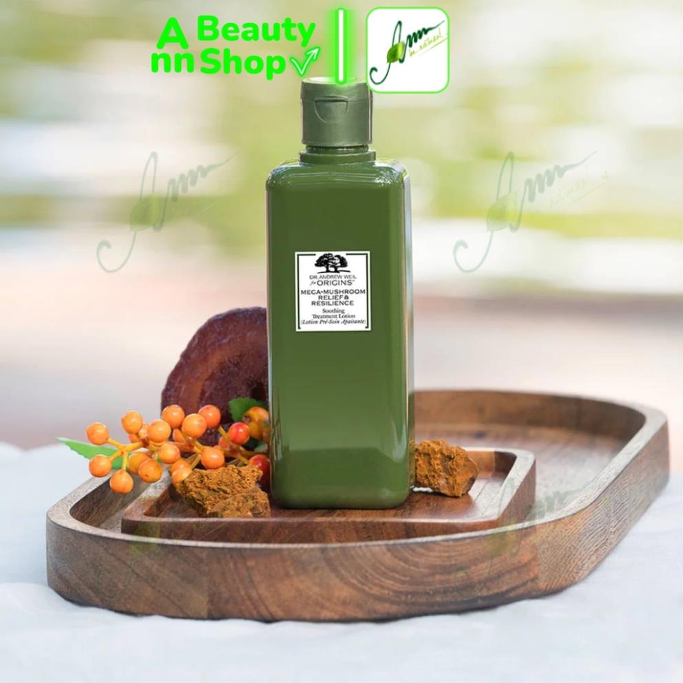Toner nấm ORIGINS MEGA MUSHROOM RELIEF & RESILIENCE Soothing Treatment Lotion 200ml