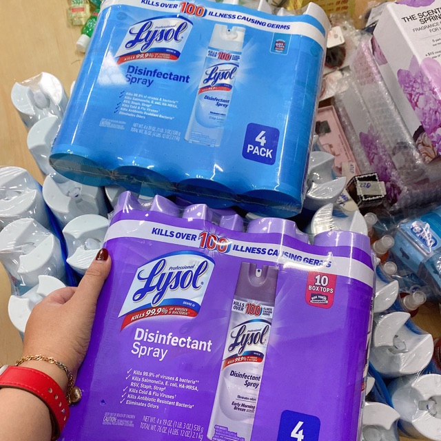 Xịt phòng diệt khuẩn lysol