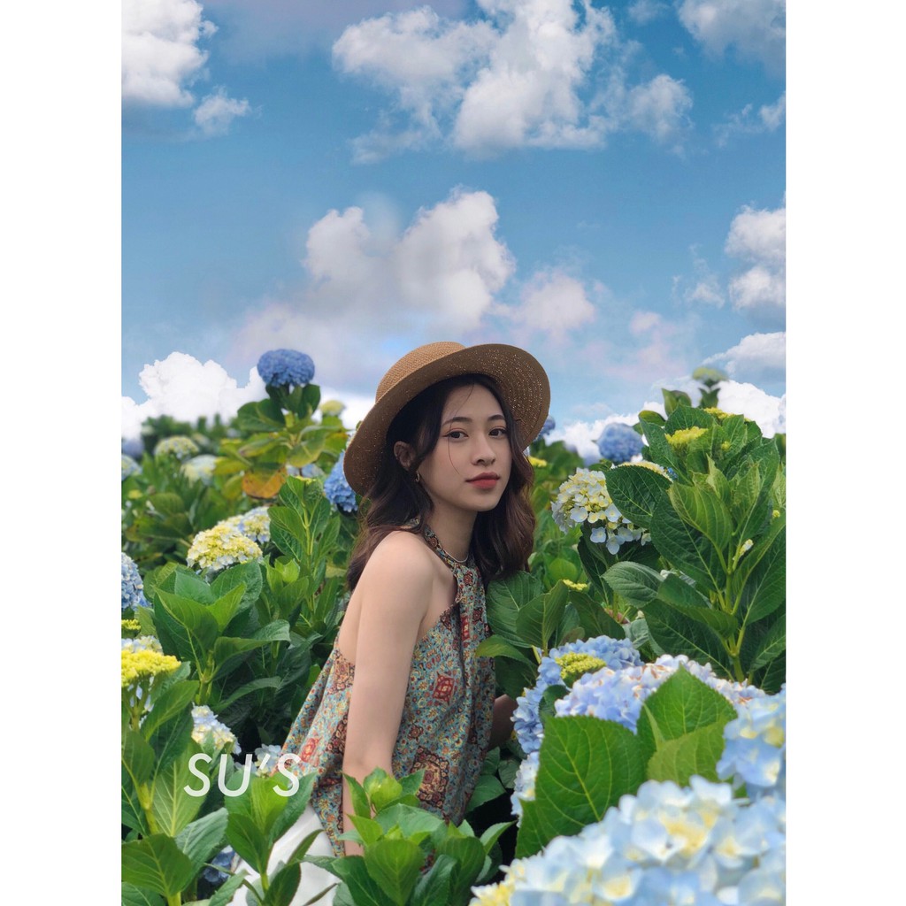 Áo yếm 2 dây họa tiết A1837 SUSTORE