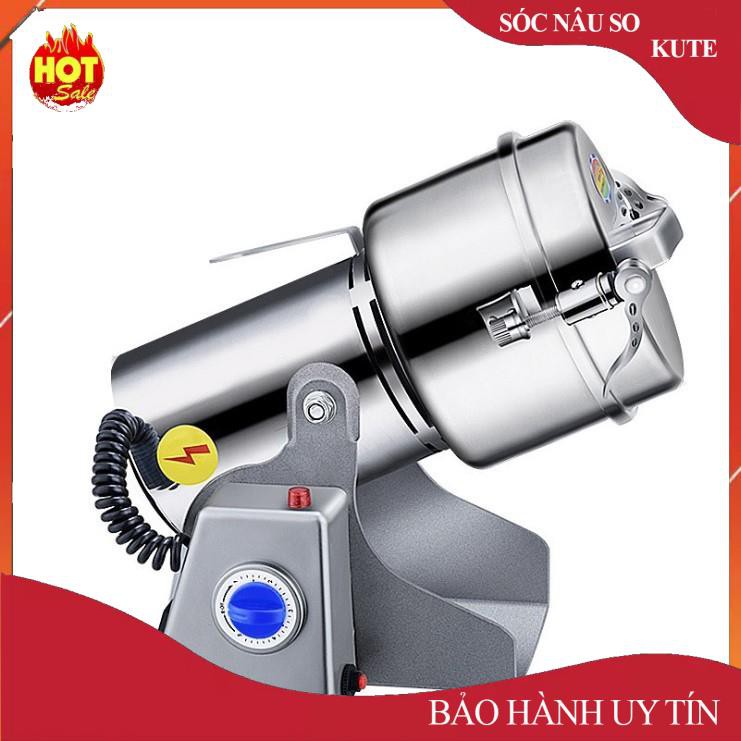 ✔️  Máy xay bột,Máy xay bột tinh bột nghệ nắp gài inox-Bảo hành uy tín - LỖI 1 ĐỔI 1