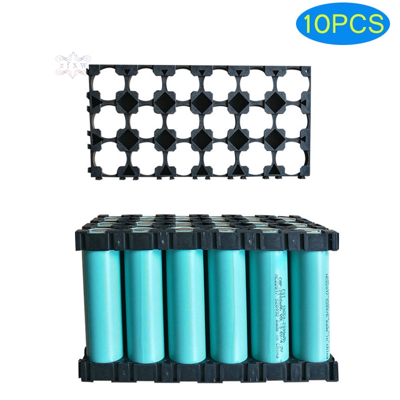 Set 10 khay đựng pin 18650 Li-ion 3x6 ô