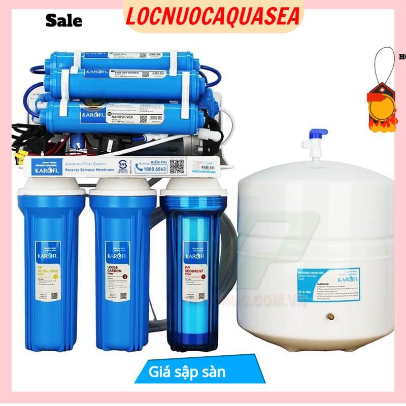 Máy lọc nước Karofi KT-ERO80 ♥️ Máy Lọc Nước Karofi 8 Cấp Không Tủ HÀNG CHÍNH HÃNG CÓ LẮP ĐẶT TẠI HÀ NỘI