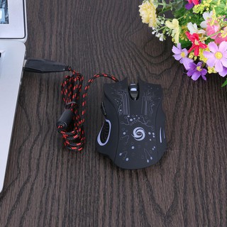 Chuột Quang Chơi Game 6d Usb 3200dpi Có Đèn Led