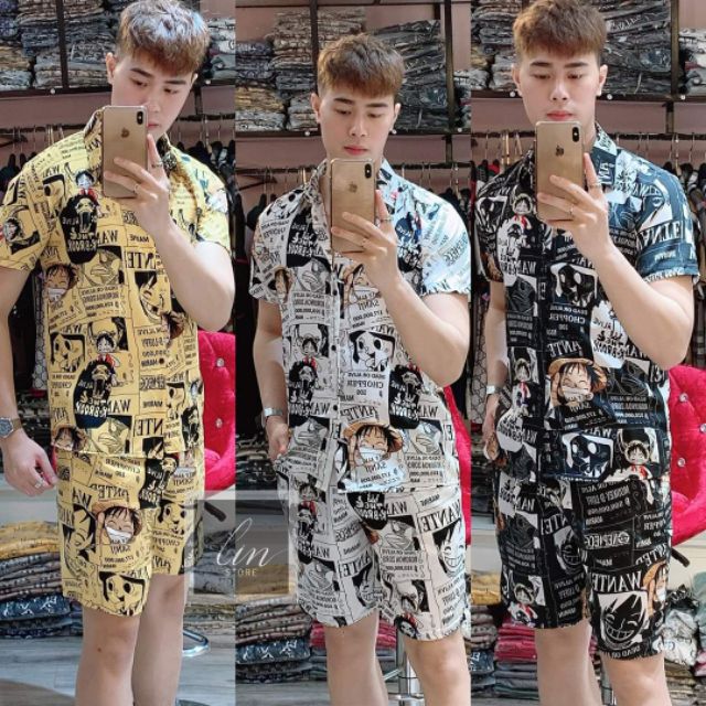 BỘ NGỦ HÌNH NAM NỮ MẶC ĐÔI ĐẸP