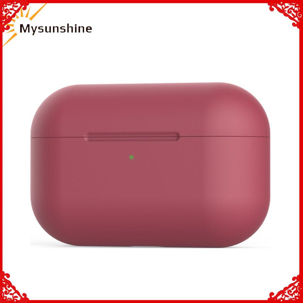 Vỏ Bảo Vệ Hộp Sạc Tai Nghe Airpods Bằng Silicon Tpu Nhiều Màu Sắc Dễ Thương | BigBuy360 - bigbuy360.vn