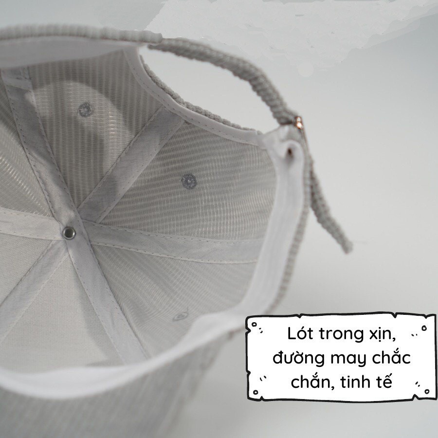 Mũ Lưỡi Trai Nón Kết Nhung Cao Cấp Thêu And You 466 Phong Cách Ulzzang Form Unisex Nam Nữ - Hazo