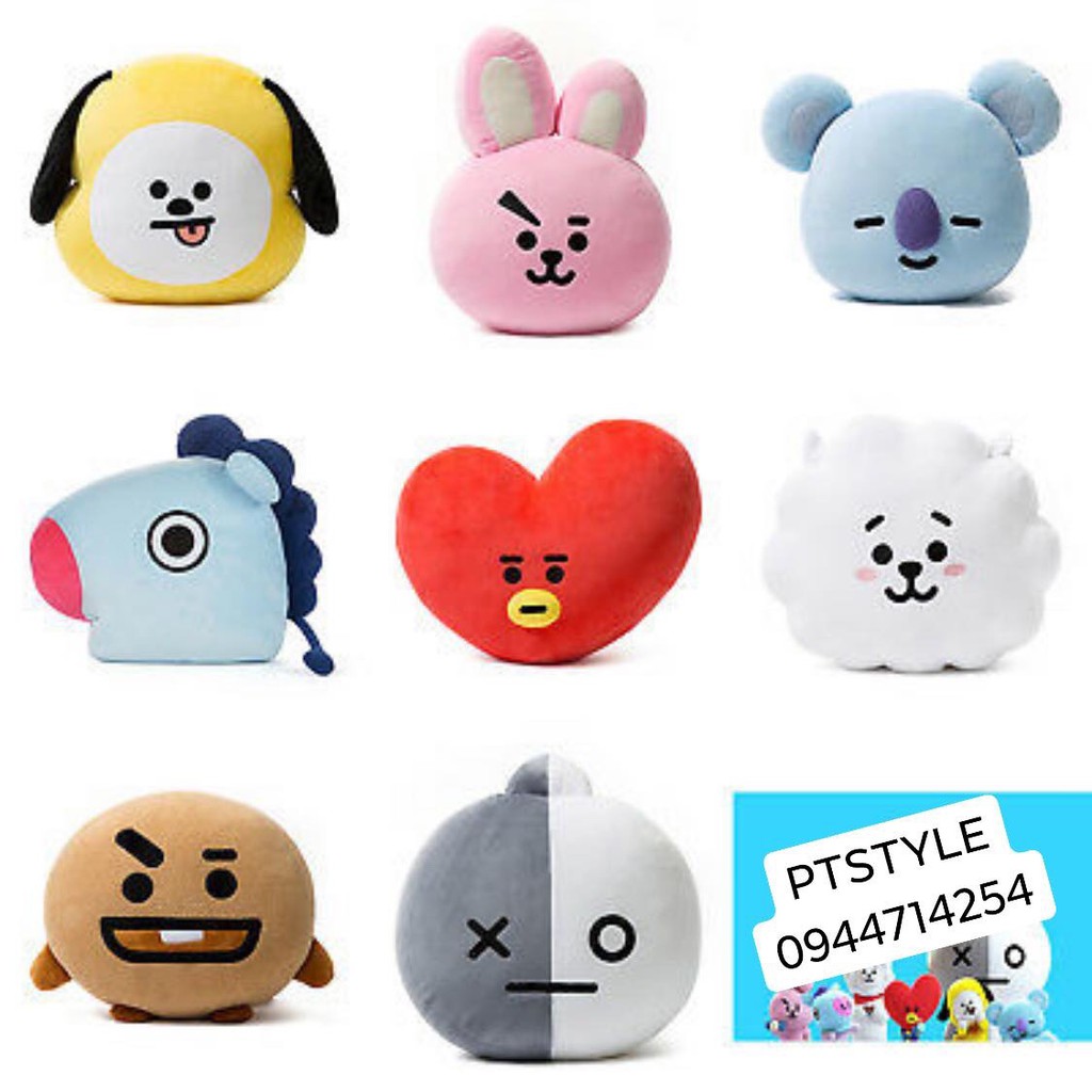Gấu bông BT21 Size lớn nhất 40cm
