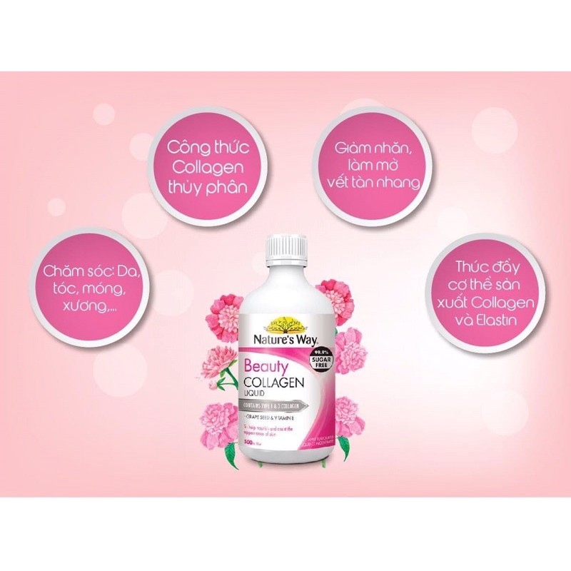 Beauty Collagen Liquid Natural's Way 500ml | BigBuy360 - bigbuy360.vn