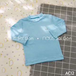 [Nous] áo cổ 3-5 phân Nous petit mỏng mềm