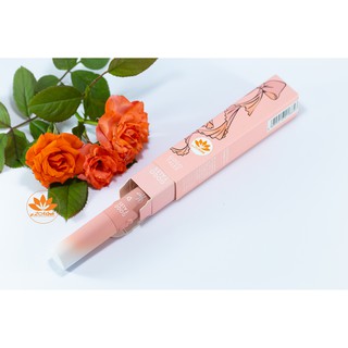 Son kem bùn GOGO TALES nơ hồng Dusk Pink Fog Lip Puree lâu trôi hot trend Gogotales