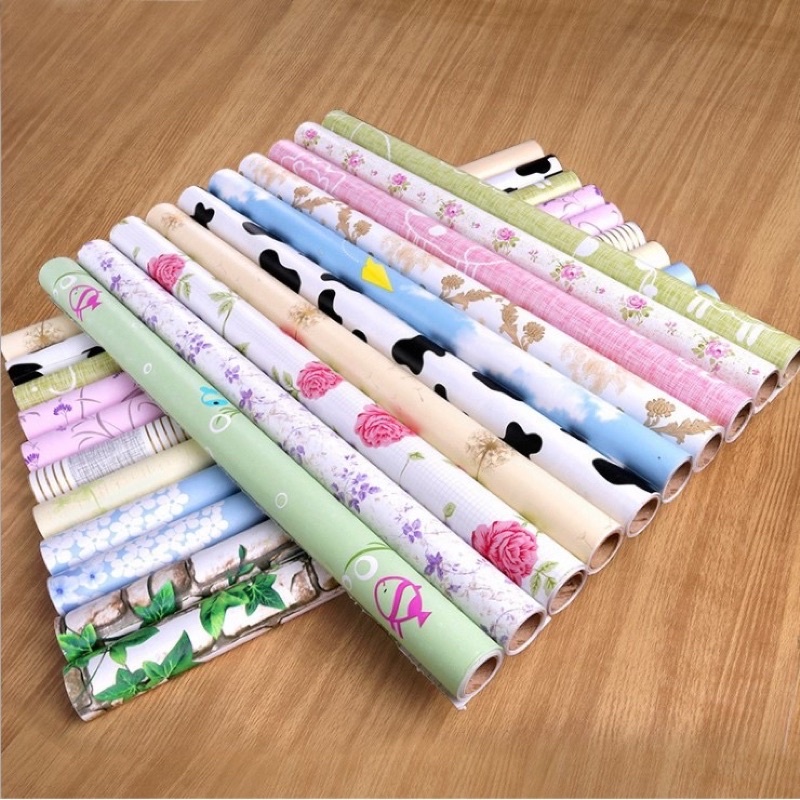 Giấy dán tường 10m [GIÁ SALE HUỶ DIỆT] mẫu tuỳ chọn trang trí nhà đẹp lung linh