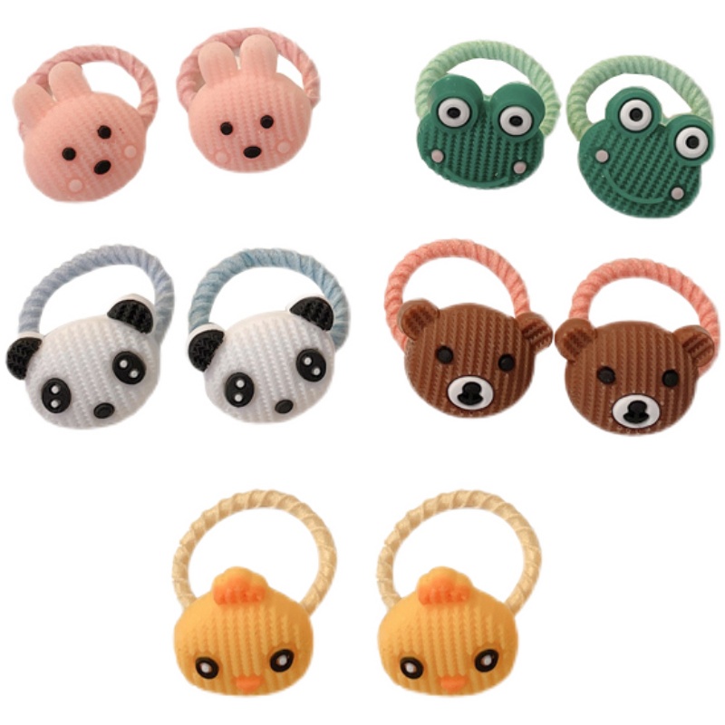 Dây Cột Tóc Không Đau Phong Cách Hàn Quốc Dễ Thương Cho Nữ