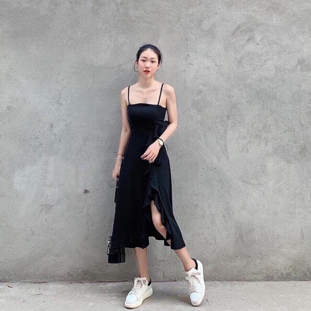 ĐẦM MIDI 2S BÈO TẦNG Kt