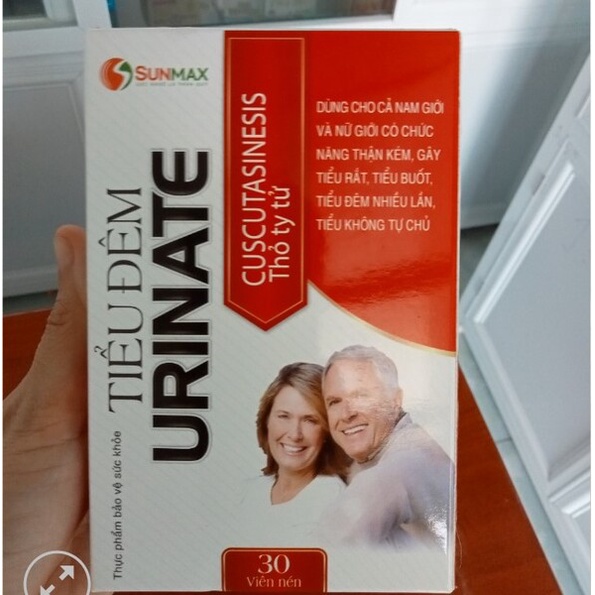[Nhà thuốc 9523]- Viên Tiểu Đêm URINATE - Bổ Thận + Hỗ Trợ Giảm Chứng Tiểu Đêm - Hộp 30 viên