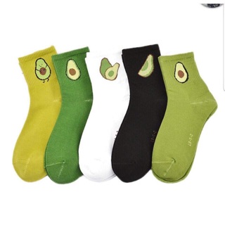 Tất vớ cổ cao Fruit Avocado 🥑