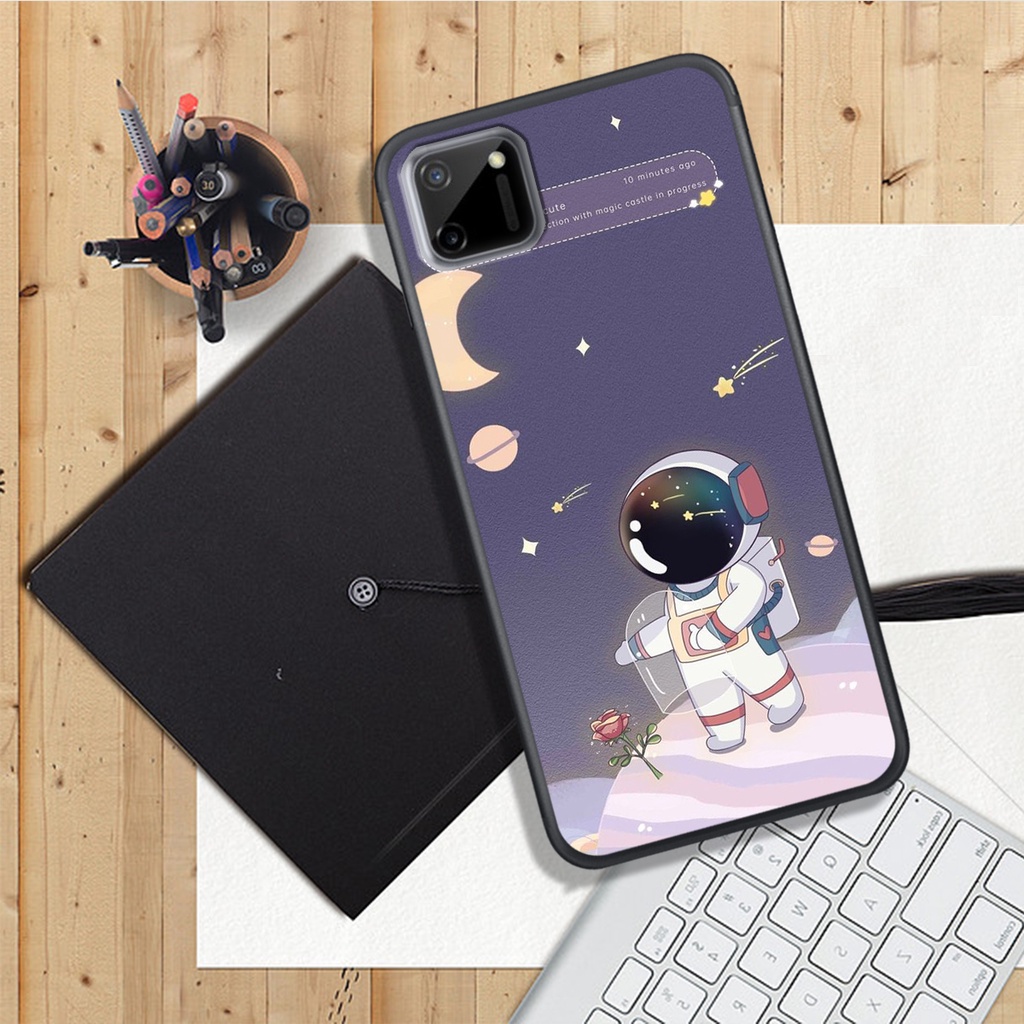 [ HOT BỎNG TAY] ỐP LƯNG OPPO REALME C11/C11 2021  , IN HINH CHIBI PHI HÀNH GIA ĐÁNG YÊU, SIÊU CUTE.