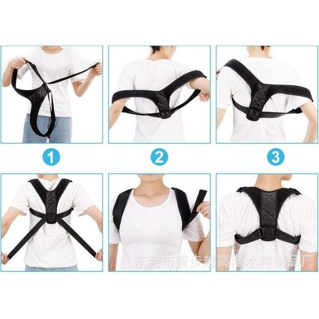 Đai chống gù lưng, cong vẹo, định hình cột sống, cổ, vai, gáy-Đai định hình cơ thể chống gù lưng