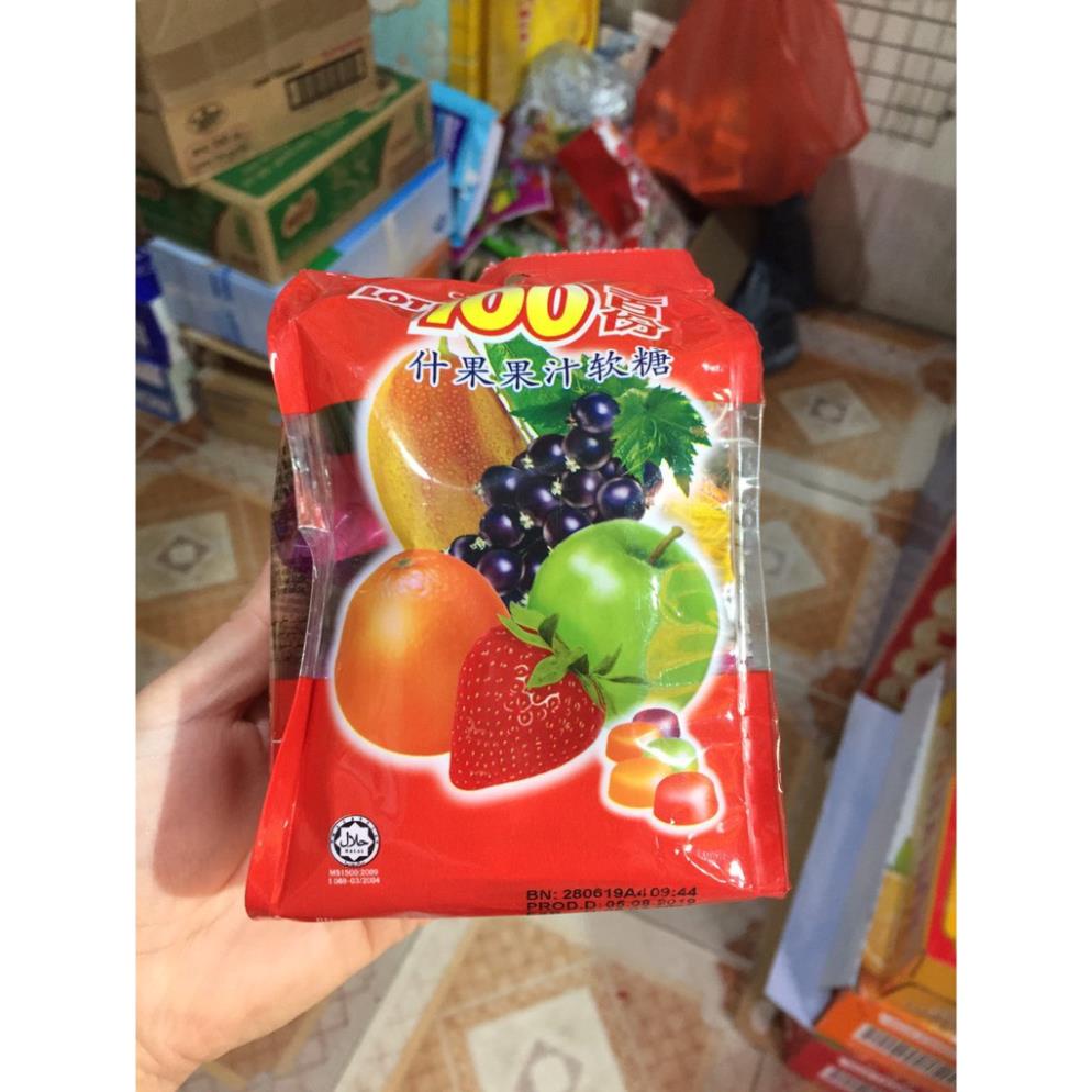 Kẹo Dẻo Lot 100 Trái Cây 150G Malaysia