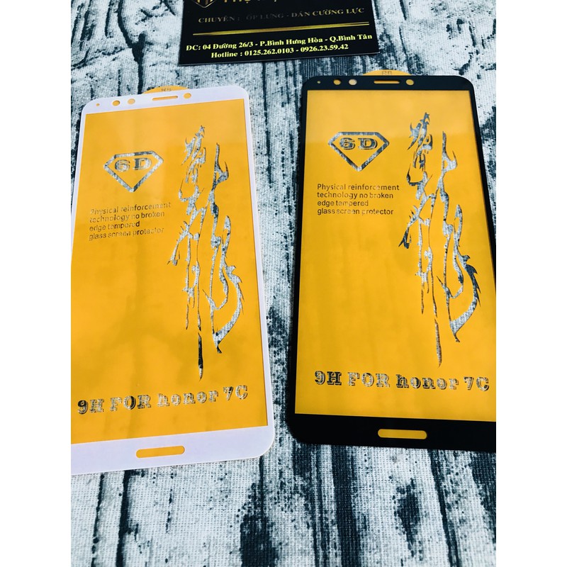 [Freeship toàn quốc từ 50k] CƯỜNG LỰC 6D HUAWEI Y7 PRO 2018 KÍNH CƯỜNG LỰC FULL MÀN 6D CAO CẤP