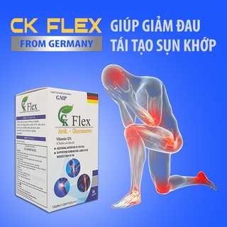 Xương khớp CK Flex giúp giảm đau, 𝐯𝐢𝐞̂𝐦 sưng xương khớp - Đau lưng - Tê bì chân tay, nhức mỏi vai gáy - Nhập khẩu Pháp