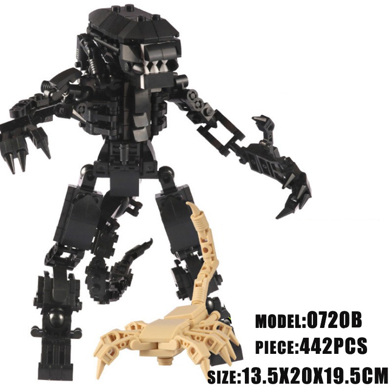 Đồ chơi lắp ghép lego siêu anh hùng Sluban 0726A 0726B 0726C 0726D Pacific Rim Jaeger Gipsy cho trẻ em