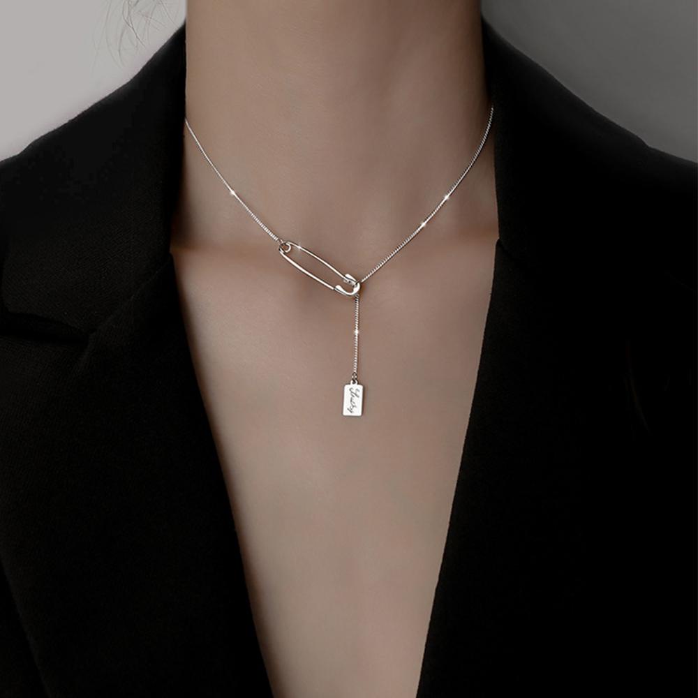 Vòng cổ Choker MặT HìNh Ghim CàI ThiếT Kế Đơn GiảN ThờI Trang Cho Nữ