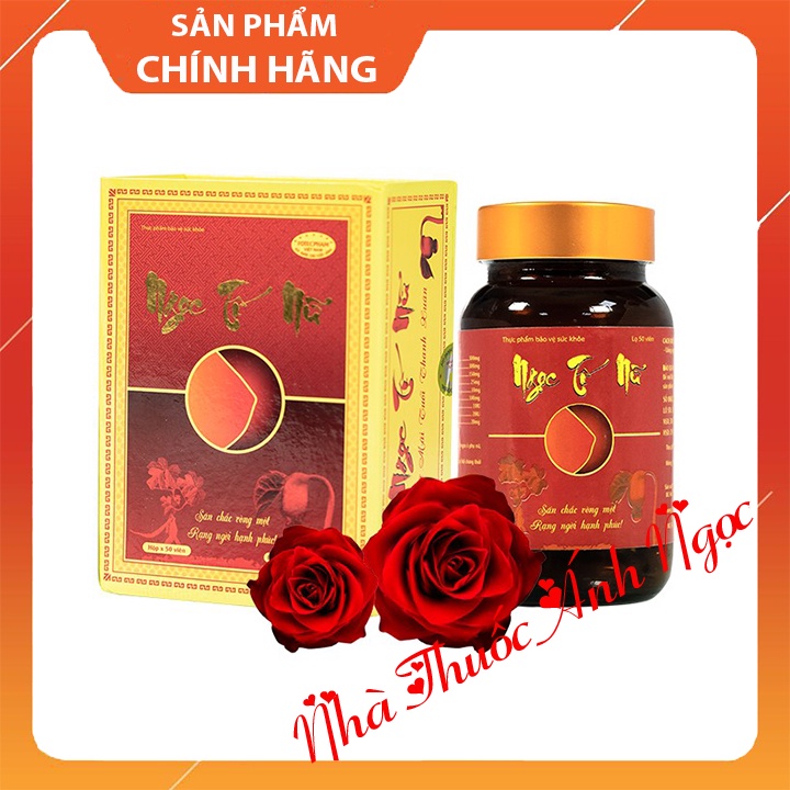 Ngọc Tố Nữ - hỗ trợ làm săn chắc vòng ngực, bổ sung nội tiết tố nữ, giúp cải thiện các triệu chứng thiếu hụt nội tiết tố