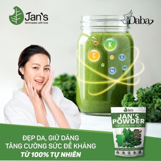 BỘT CẢI KALE (CẢI XOĂN) SẤY LẠNH