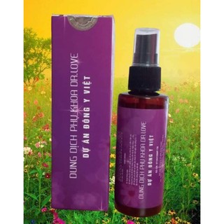dung dịch vệ sinh phụ nữ dr love 100% hoàn toàn từ thiên nhiên của y dược học cổ truyền