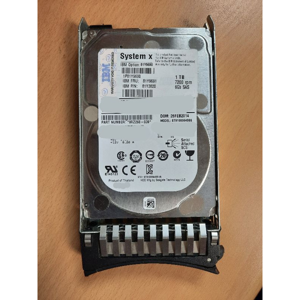 Ổ cứng IBM 1TB 7.2K SAS - 81Y9690