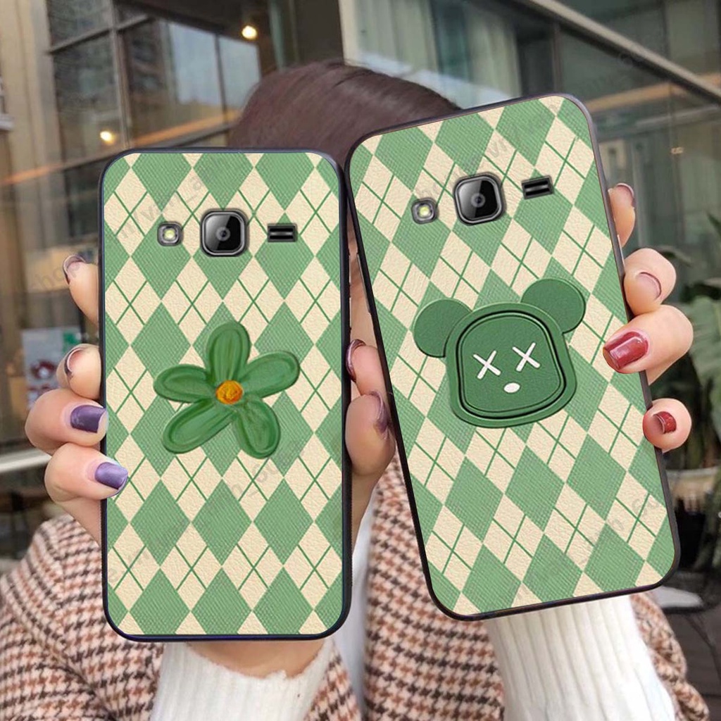 Ốp lưng Samsung J310 / J3 2016 in hình hoa, gấu rich bear nghệ thuật, thời trang