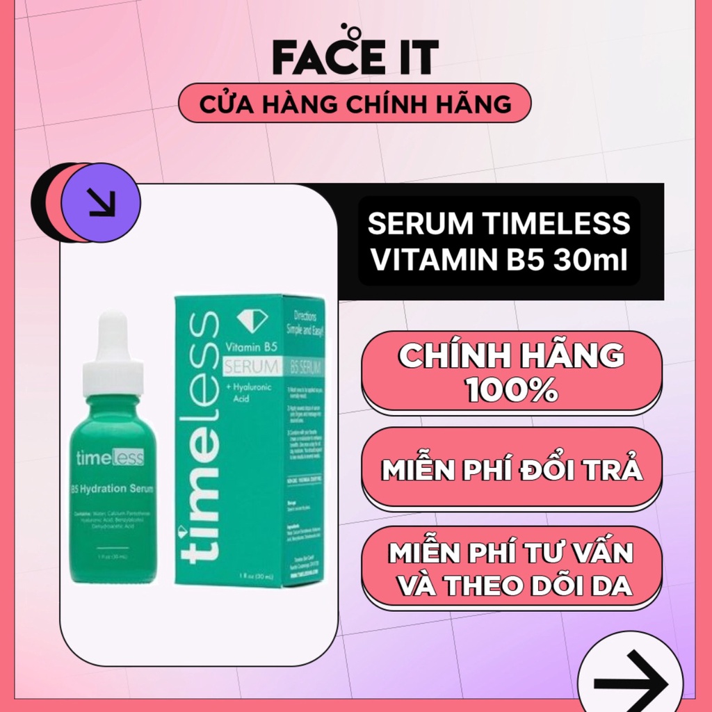 Serum phục hồi Timeless Vitamin B5 30ml
