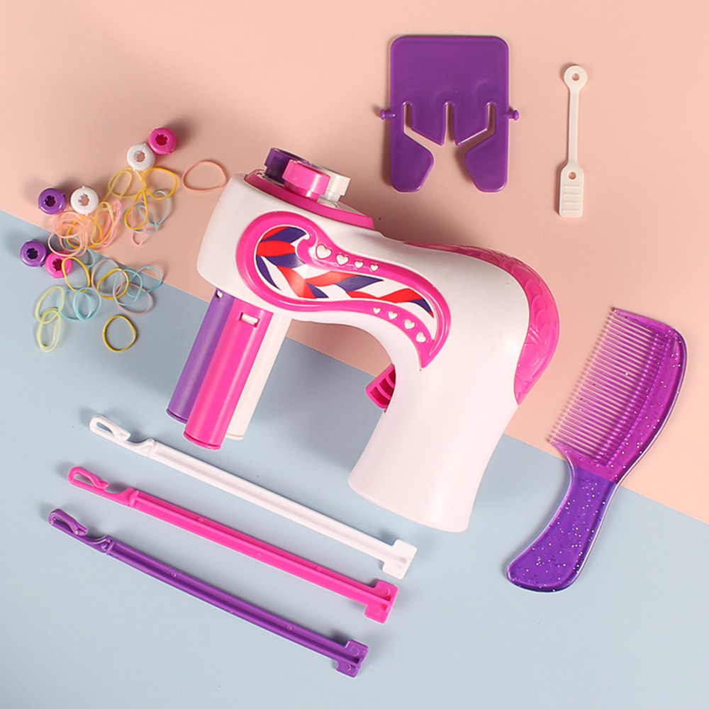 Máy Tết Tóc Tự Động Bằng Điện ABS DIY Sử Dụng Tại Nhà / Salon Lzdhuiz 61