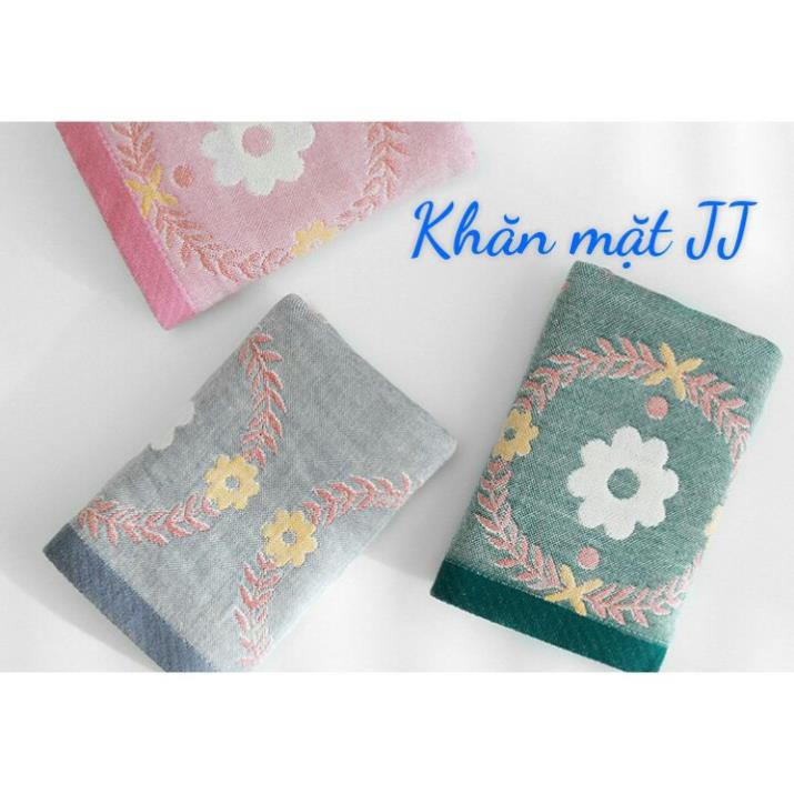 🔴Khăn mặt Xô Cotton Sợi tre Organic siêu mềm