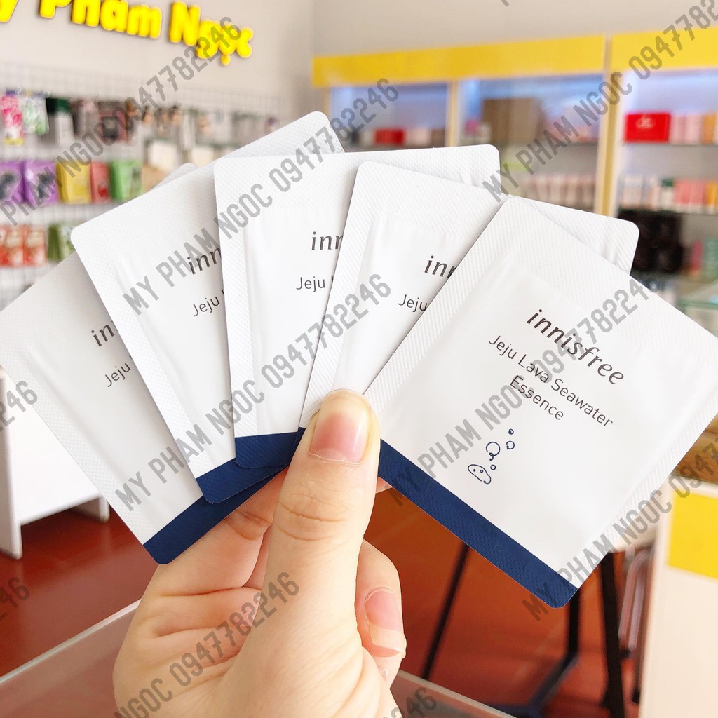 Sample tinh chất dưỡng Innisfree Jeju Lava Seawater Essence