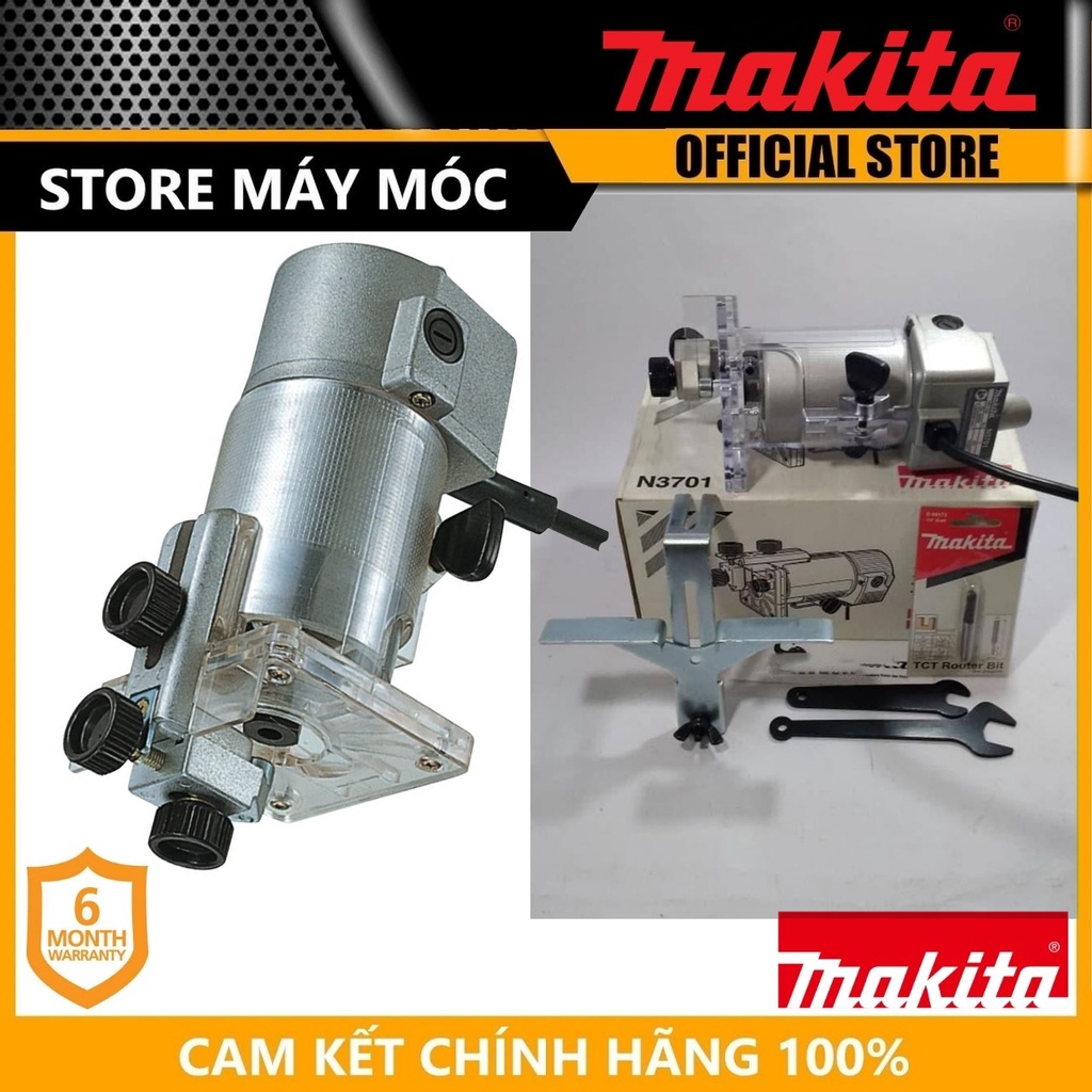 MÁY PHAY 6MM MAKITA N3701- HÀNG CHÍNH HÃNG