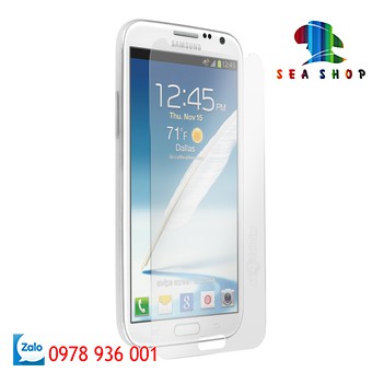 Combo 2 kính cường lực Samsung Galaxy Note 2 - N7100 -Trong suốt - Cảm ứng mượt mà