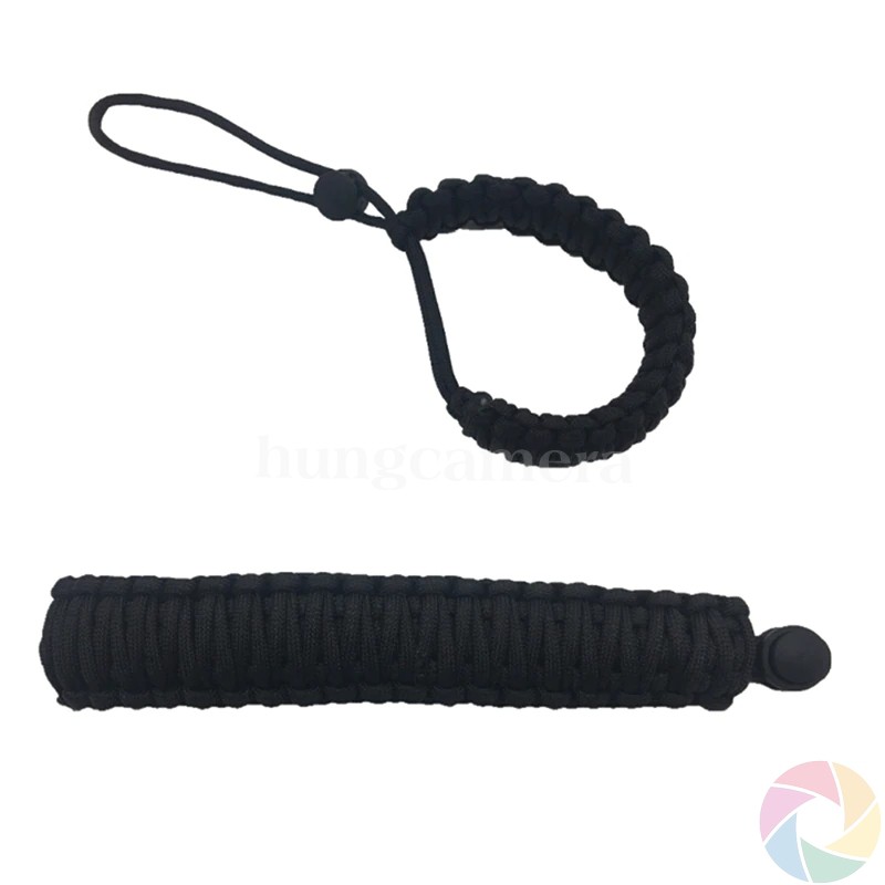 Dây đeo tay Máy ảnh - Dây bện Grip Paracord bản to 4cm