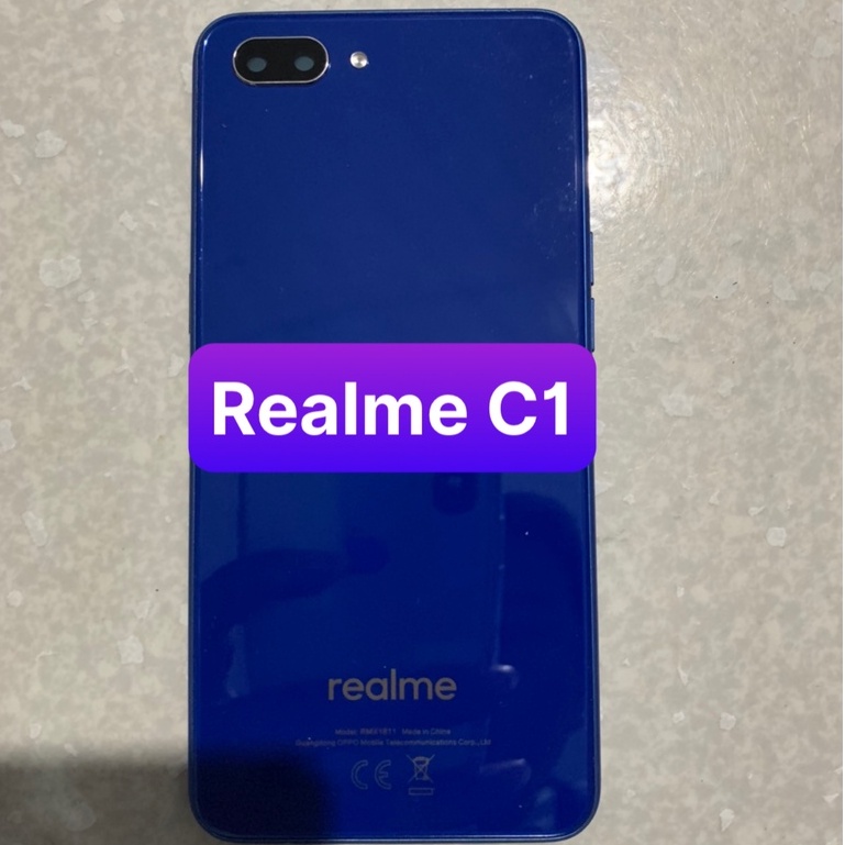 lưng vỏ Realme C1 - lưng máy ,phím , kính camera