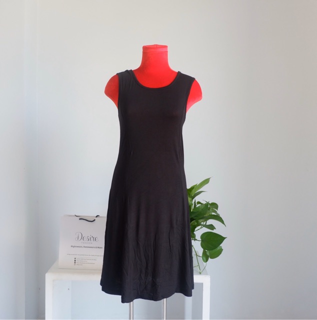 [Video thật] Váy thun cotton sát nách dáng xòe mịn mát mùa hè VNN-0097N | BigBuy360 - bigbuy360.vn