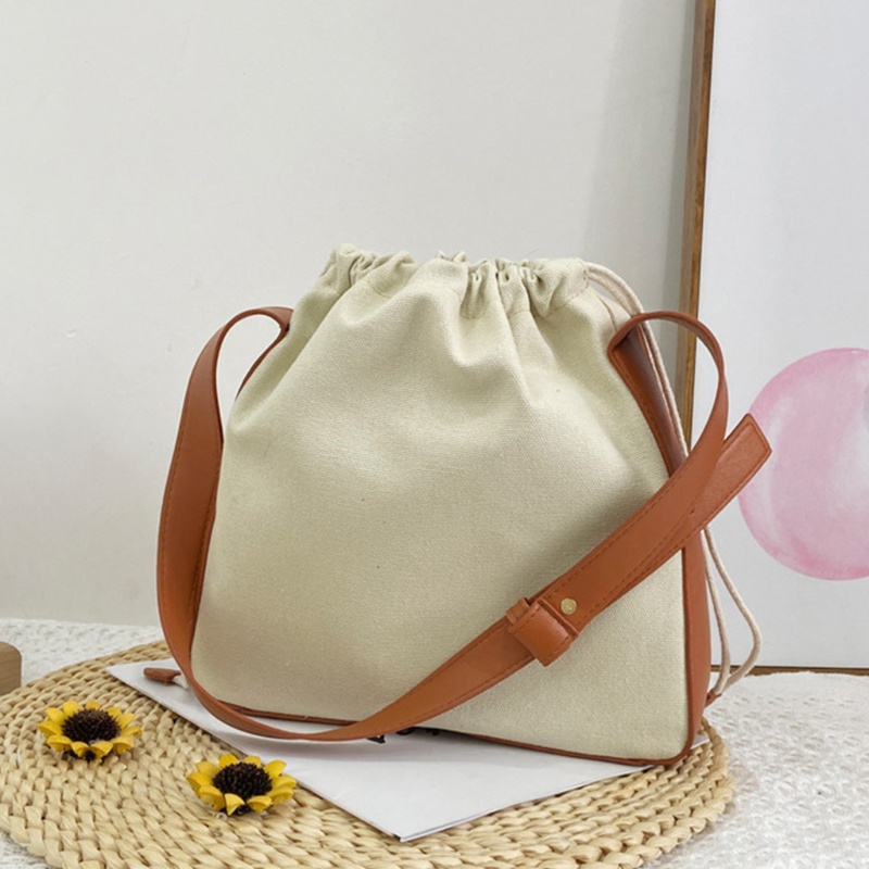 Túi Đeo Chéo Vai Bằng Vải Canvas Thời Trang Sành Điệu Cho Nữ