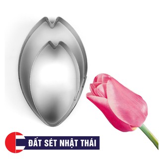 NGUYÊN LIỆU LÀM HOA ĐẤT SÉT - KHUÔN HOA TULIP HÀ LAN, HOA ĐƯỜNG, XÔI HOA ĐẬU, FONDANT