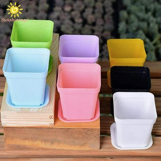 Bộ 18 Chậu Nhựa Trồng Cây Trang Trí