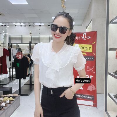 Min's Shoes - Áo Cổ Ren Cao Cấp ÁO 702